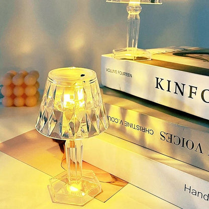 Crystal Diamond Table Lamp