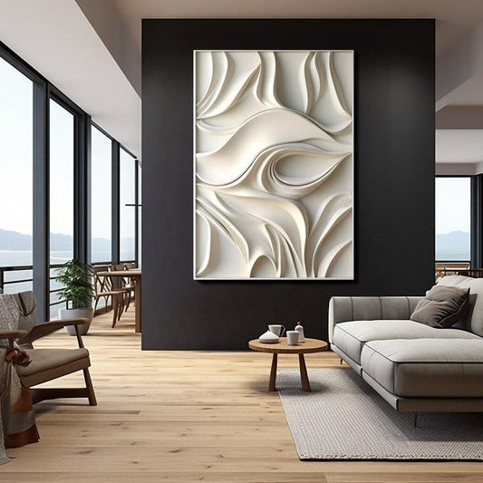 3d plaster painting wall design