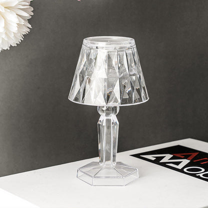Crystal Diamond Table Lamp