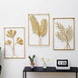 Gold Leaf Wall Art