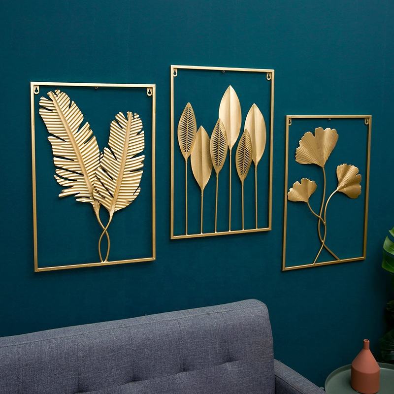 Gold Leaf Wall Art