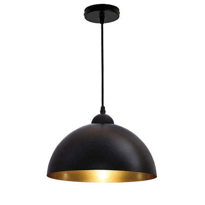 Black Dome Pendant Lights